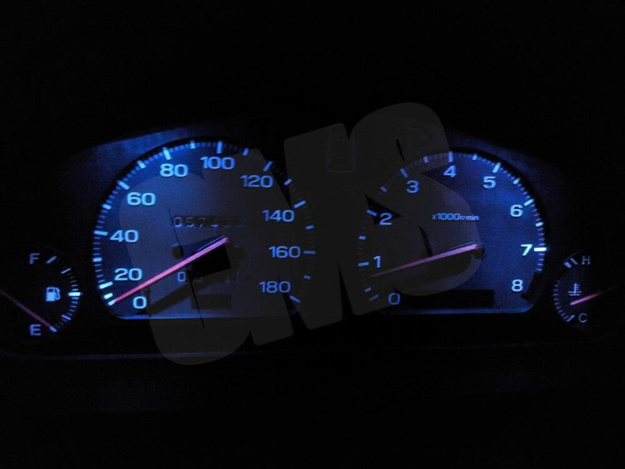 Full White LED Dash Speedo Kit Lighting Set For Subaru Impreza 93-00 Wrx