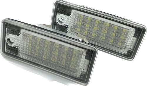 18 Smd LED Rear Number Licence Plate Units Replacement For Audi Q7 07-09