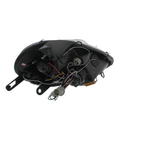 For Fiat Grande Punto 06-08 Black Angel Eye Projector Headlights Lamp Part