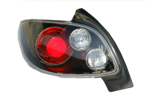 Peugeot 206 Cc Cabrio 00-6/03 Black For Lexus Back Rear Tail Lights Lamp