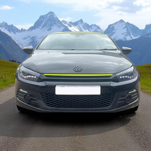 For VW Scirocco 08-15 Black DRL LED Projector Headlights Lighting Lamp