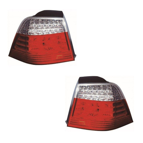 For BMW 5 Series E61 Estate 3/2007-2010 Led Outer Rear Lights Lamps Pair OS NS