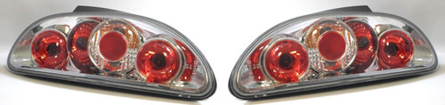 Rover Mgf &amp; Mgtf 96-05 Chrome For Lexus Rear Tail Lights Lamps Indicators Set