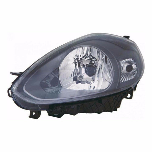 For Fiat Punto Evo 2010-2012 Headlight Headlamp Black Inner Passenger Side N/S