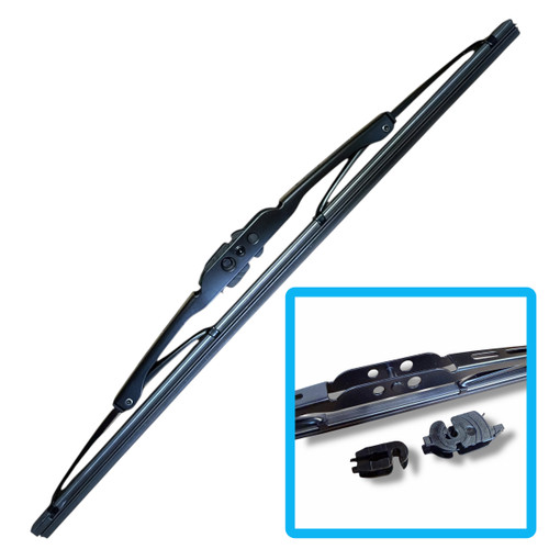 Trupart TV35 Single Rear Window Wiper Blade x1 Framed Metal 14" Inch 35cm Long