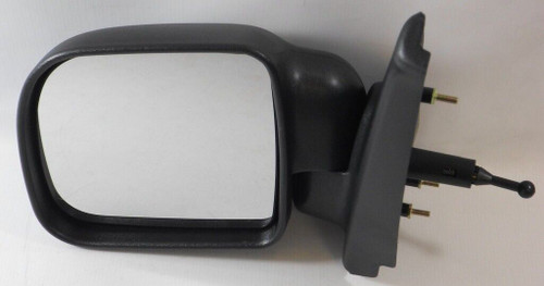 For Renault Kangoo Van 1998-2003 Cable Wing Door Mirror Black Left Side NS
