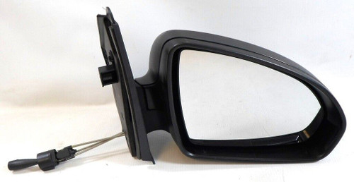 For Smart-MCC Fortwo Coupe 9/2007-4/2015 Cable Wing Door Mirror Black Right OS