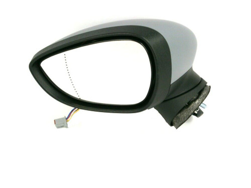 For Ford Fiesta Mk7 Hatchback 10/2008-2012 Electric Mirror Primed Left Side NS