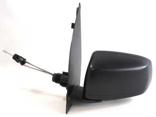 For Fiat Panda Hatchback 2003-2009 Cable Wing Door Mirror Black Left Side NS