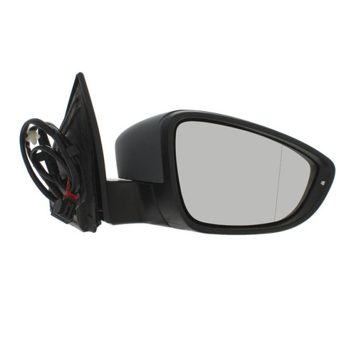 For VW Eos Convertible 2006-7/2011 Electric Mirror Primed Drivers Side O/S