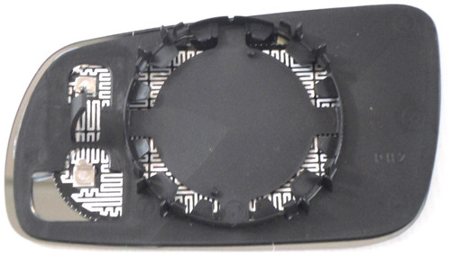 Trupart MG630 Right Mirror Glass Heated Chrome Fits A3 A4 A8 S6