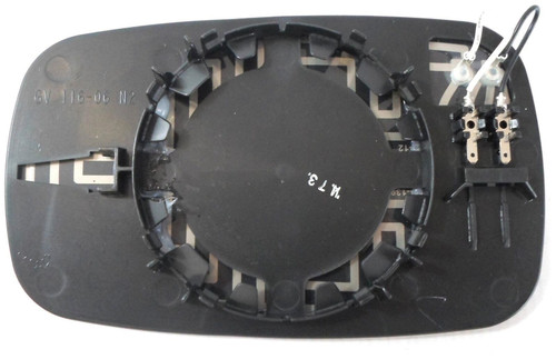 Trupart MG751 Left Mirror Glass Heated Convex Fits Renault Clio Scenic Megane