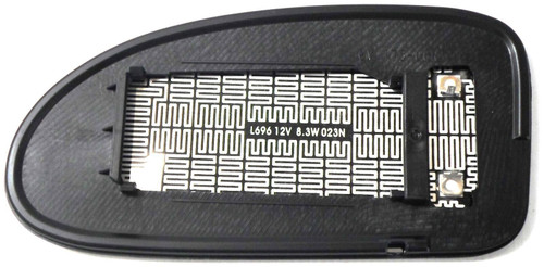 Trupart MG338 Right Mirror Glass Heated Convex Fits Ford Focus 10.98-04.05