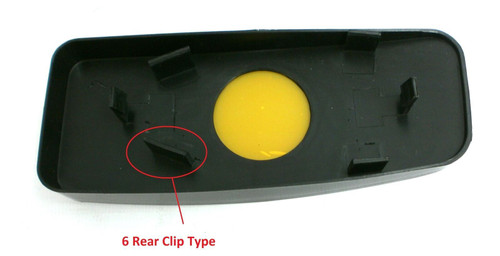 Trupart MG9405 Left Mirror Glass Convex Fits Mercedes-Benz Sprinter 05.06-06.07