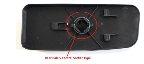 Trupart MG9415 Left Mirror Glass Convex Fits Mercedes Sprinter Crafter 06-16