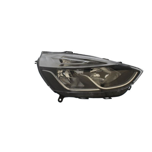 For Renault Clio 9/16-19 Headlight GREY INNER (Incl. CHRM EDGING) W/MTR Right side