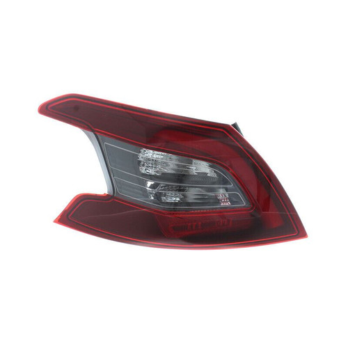 For Peuegot 308 HATCH 8/17&gt; OUTER Back rear Tail Light (DARK RED/SMK IND) LED left