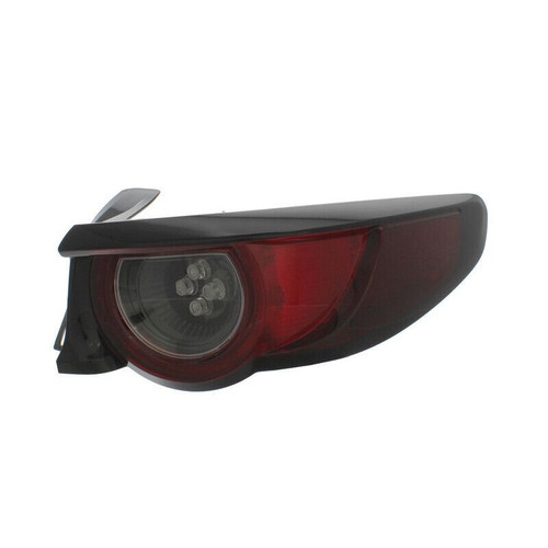 For Mazda 3 4/19&gt; Back rear Tail Light DARK RED (SMK/IND) LED Right side