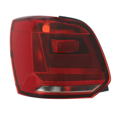 For VW Polo (Excl.GTi) 4/14-5/18 Back rear Tail Light (RED SURROUND) left side