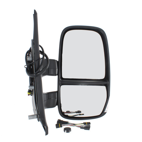 For Iveco Daily 3/06-9/14 S/ARM ELEC HEAT P/FOLD W/IND Black Right side