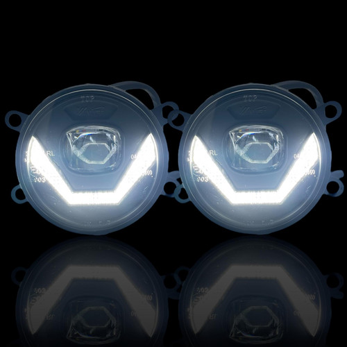 FORD VAUXHALL For Citroen PEUGEOT FOG &amp; DRL LAMP (LED) (PAIR)