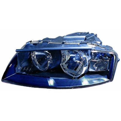 For Audi A3 Mk2 2003-2008 Headlight / Headlamp Chrome N/S Uk Passenger Side