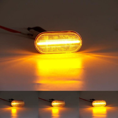 LED Side Repeaters Lights Clear For Smart Fortwo (Coupe/Cabrio) 453 2014-2018
