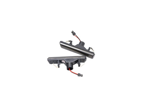 Dynamic LED Side Marker Repeaters indicator lights Smoked For 7-Series E38 1995-20013-Series E46 M3 2001-2006