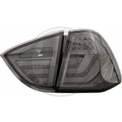 BMW 3 SERIES E91 TOURING 05-08 SMOKED LED LIGHTBAR BEAR REAR TAIL LIGHTS