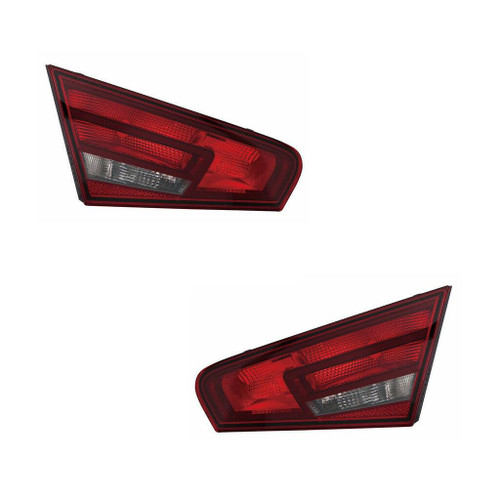 For Audi A3 Mk3 3 Door 5/2012-On OEM Rear Inner Boot Lights Lamps Pair OS NS