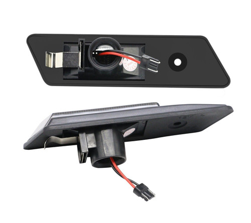 Pair smoked black dynamic side repeaters indicators for BMW E36 1990-96