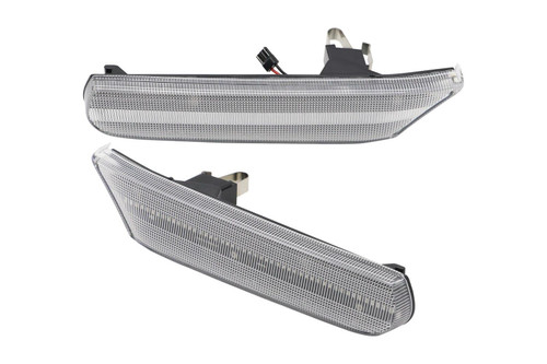 LED Side Marker / Repeaters lights Clear For Porsche Boxster 986 97-04 Porsche 911 Coupe (996) 09.1997-08.2005 Porsche 911 Convertible (996) 02.1998-08.2005 Porsche 911 Targa (996) 12.2001-08.2005