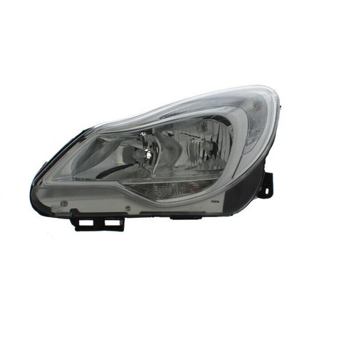 Headlight Chrome Inner Left Side For Vauxhall Corsa Non Sport 2011-2015