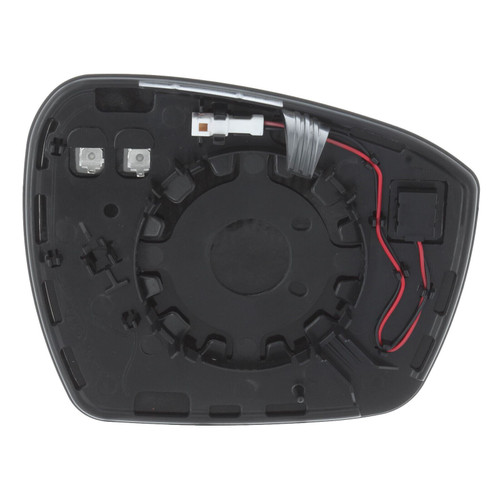 For Ford Galaxy &amp; S-MAX 15> HEAT ASPH INC. Blind/SPOT wing mirror glass Left
