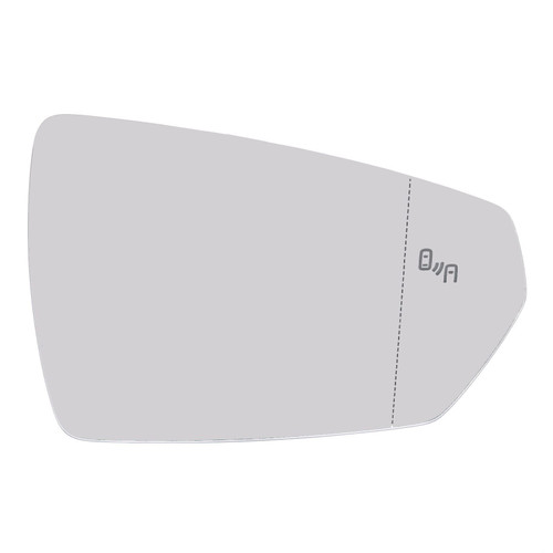 For VW Polo 17&gt; A1 18&gt; (Blind/SPOT) HEAT ASPH wing mirror glass Right side