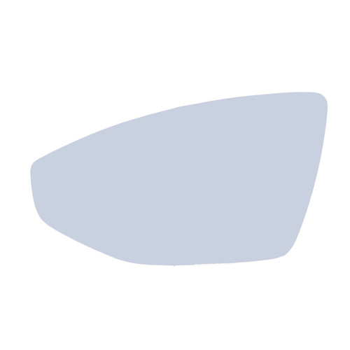 For Audi A6 A7 18&gt; A8 17&gt; HEAT CONVEX wing mirror glass Right side
