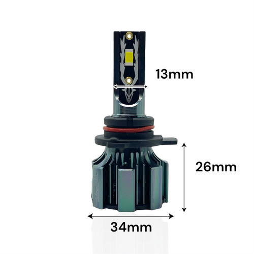 N1 9012 HiR2 LED Headlight Bulbs Kit 10000 Lumens! 12v Canbus Error Free 72w