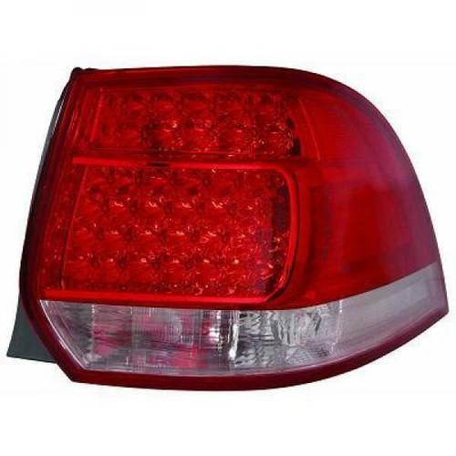 Back Rear Tail Lights Pair Set Clear Red White VW Golf V VI 07-On