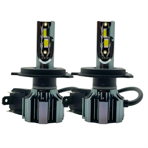 N1 H4 472 LED Headlight Bulbs 10000 Lumens! + 501 sidelight bulbs