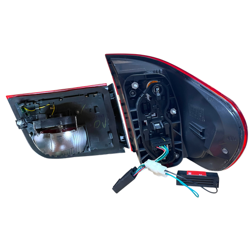 Back Rear Tail Lights Pair Set LED Clear Red Clear BMW X5 E70 2007-10