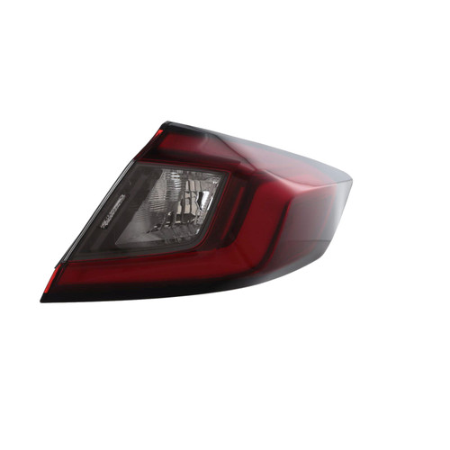 For Honda Civic Hatch 22+ Outer Rear Tail Light Lamp Red/Clear Indicator LED right