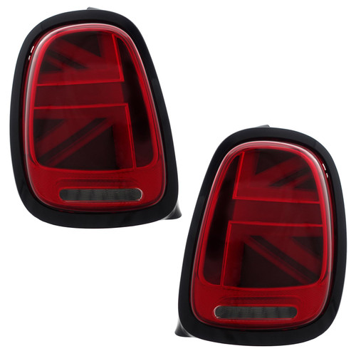 Pair Back Rear Tail Lights Full LED Union Jack Dynamic for Mini F54 F57 R60 F60 R61