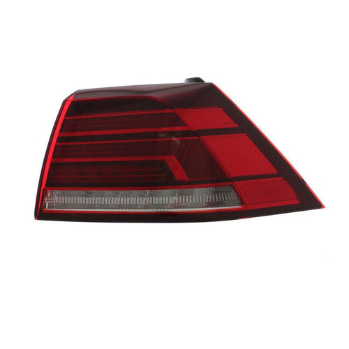 For VW Golf HATCH 2017-20 OUTER Back rear Tail Light RED/CLEAR LED Right Side