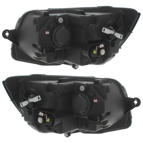 For TRANSPORTER T6 2015-20 Black (COMBINED LED DRL & SEQUENTIAL IND) Headlights