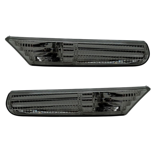 Pair smoke Side Repeaters Indicator For Porsche 911 996 Boxster 986 96-05 Blinkers