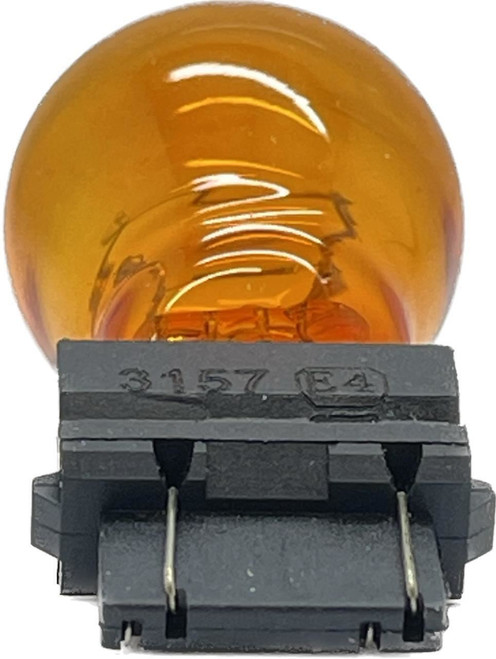 1 x 3157 replacement amber yellow indicator bulb PY27/7W 183