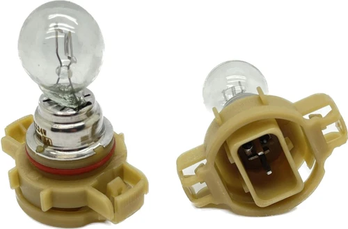 2X 12V 24W H16 PSX24W 5202 9009 PG20-7 White DRL Fog Light Bulbs Lamps