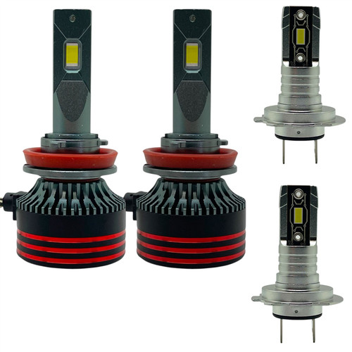 LiteSync H11 & H7 LED Headlight low & high beam Bulbs Kit for Nissan Qashqai J11 2013-2021