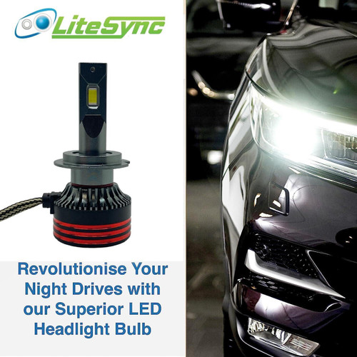 H7 V9 LED Headlight Bulbs Pair 13000Lm Canbus Error Free For BMW 1 series F20