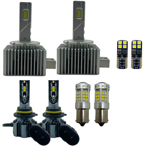 Full LED front end upgrade for Seat Leon MK2 2005-2013 with Xenons